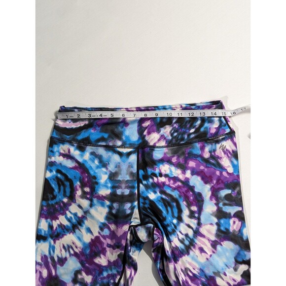 Nicole‎ Miller  Women's Large Multi Color Tie Dye Athletic Capri Pants - Picture 6 of 8